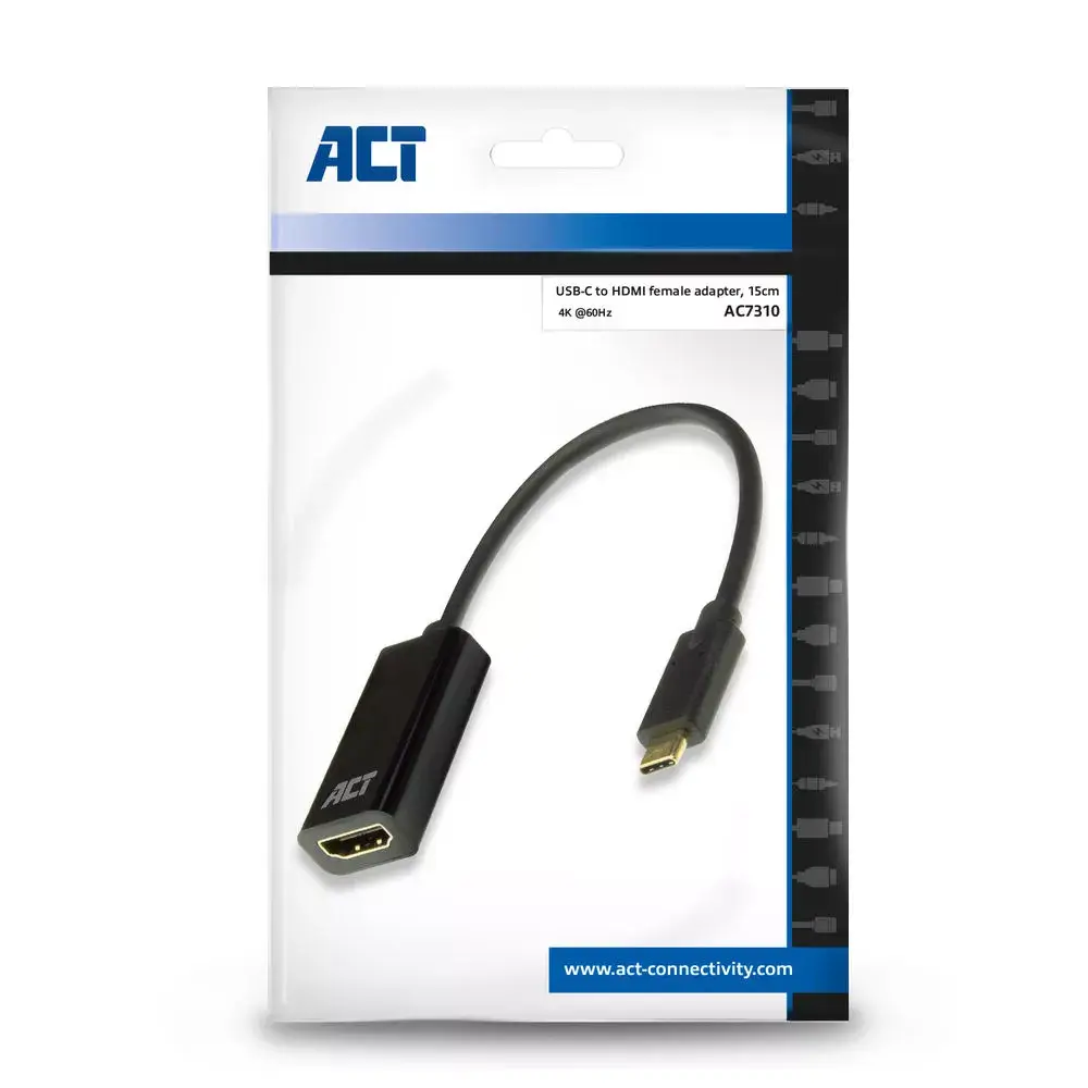 Адаптер ACT USB-C на HDMI AC7310 Photo 2