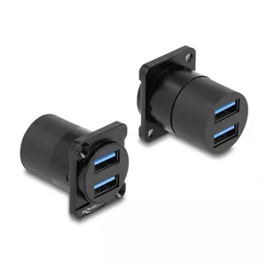 DeLOCK D-Type Модуль USB 5 Гбит/с Type-A 2 x female to 2 x female