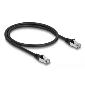 Network Cable DeLOCK RJ45 Cat.6A 0.5m Black