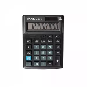 MAUL MC 10 calculator Pocket Display Black