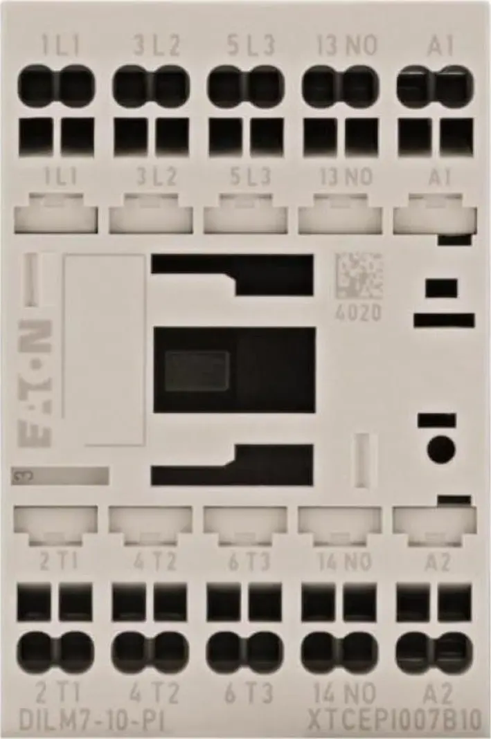 Eaton DILM7-10(24VDC)-PI jaudas kontaktors, 3-polu, 3