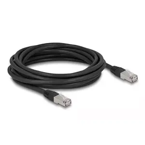 Network Cable DeLOCK RJ45 Cat.6A 5m Black