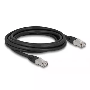 Network Cable DeLOCK RJ45 Cat.6A 3m Black