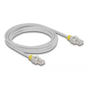 Tīkla kabelis DeLOCK RJ45 Cat.6A S/FTP 3m Pelēks