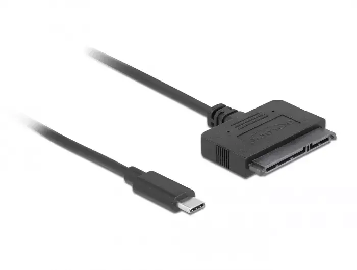DeLOCK 63803 kabeļa dzimuma mainītājs USB C 22-pin SATA Photo 3
