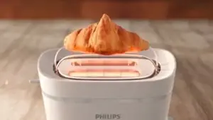 Integrated bun rack to warm buns and pastries