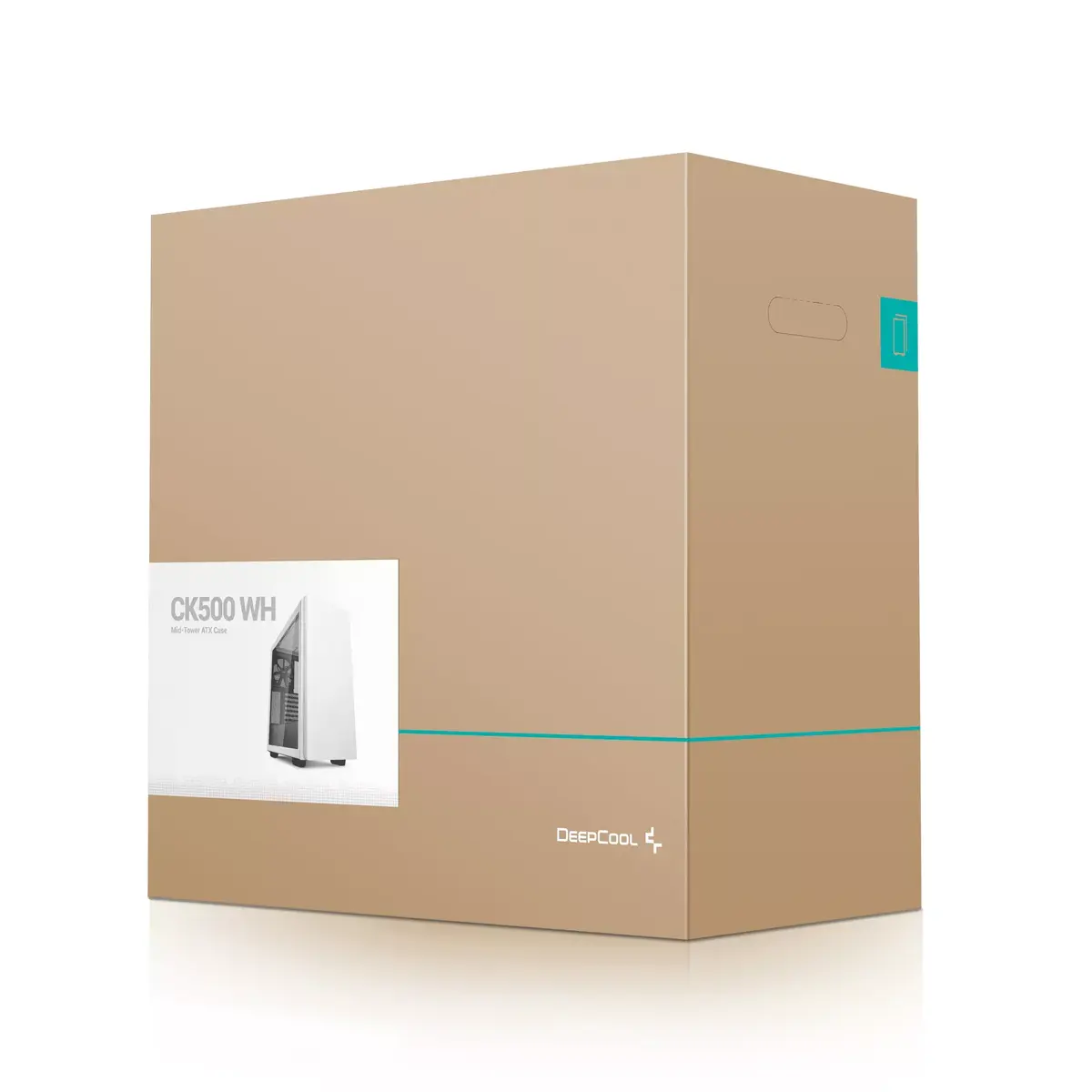 Корпус DeepCool CK500 Midi Tower White Photo 16