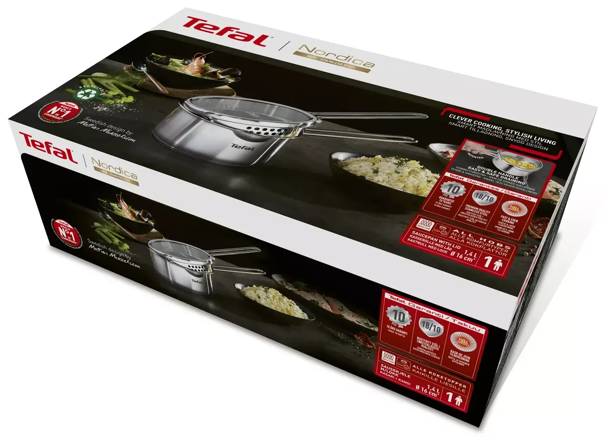Tefal H85222 Stainless Steel Saucepan 16 cm Photo 14