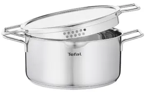 Tefal H85244 Stainless Steel Pan Set