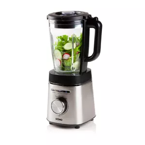 Domo DO722BL blender 1.75 L Tabletop blender 1400 W Black, Stainless steel