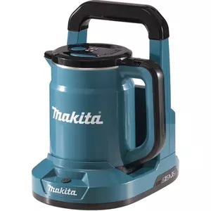 Makita DKT360Z electric kettle 0.8 L Black, Blue