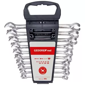Wrenches/Sockets Gedore R05905010 10 pcs Stainless Steel 10-19 mm