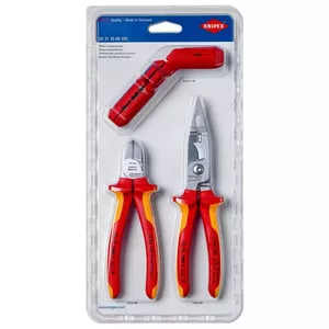 Mehāniķu rīku komplekts Knipex 00 31 30 BK V01 3 rīki Oranžs Sarkans