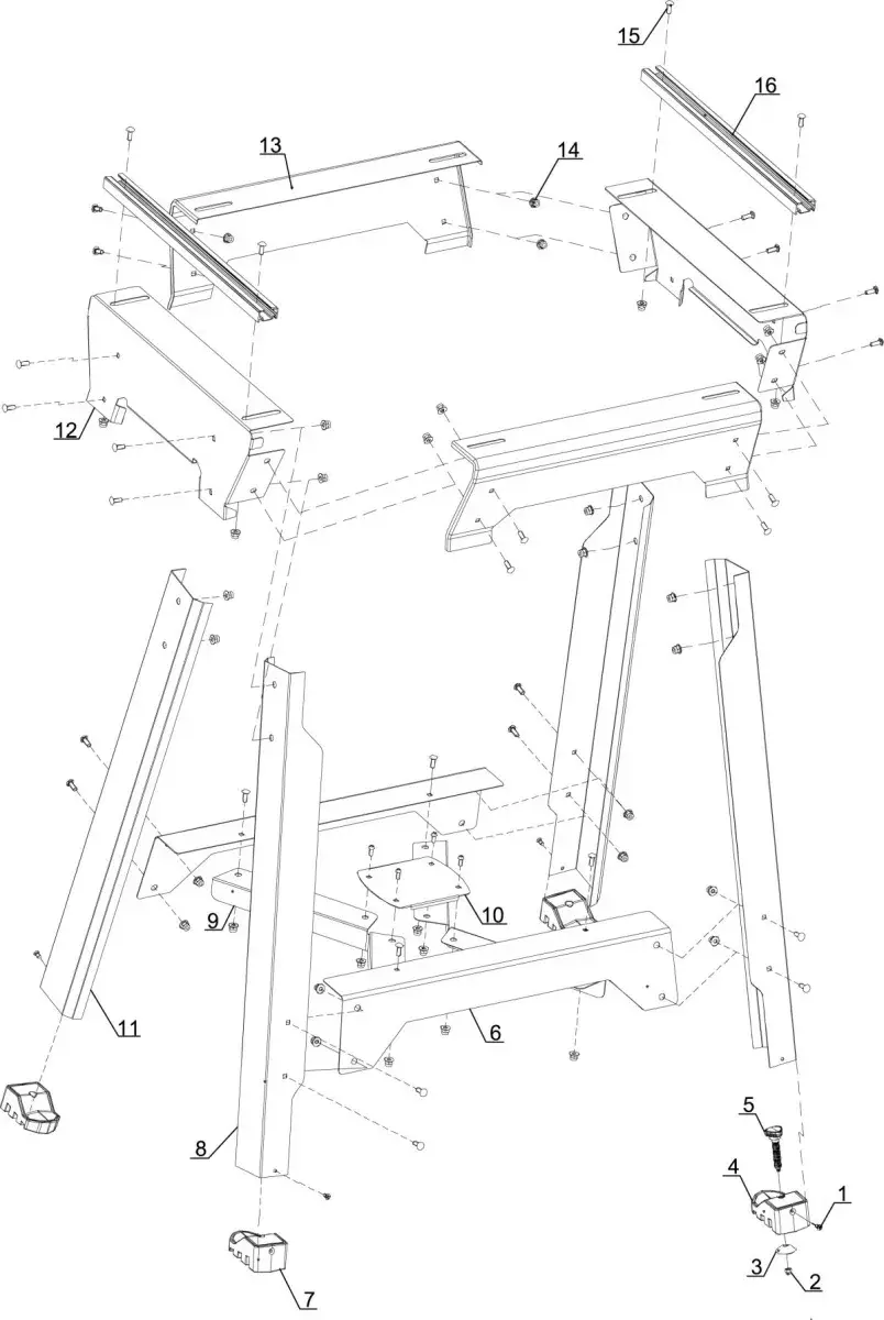 Sawhorse Einhell 4310620 Photo 3