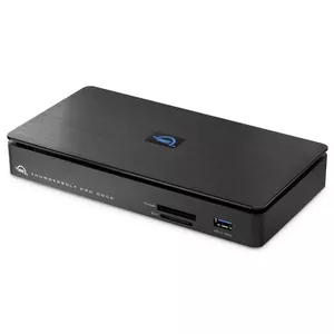OWC Thunderbolt Pro Dock Wired Thunderbolt 3 Black 85W Power Delivery 40 Gbit/s