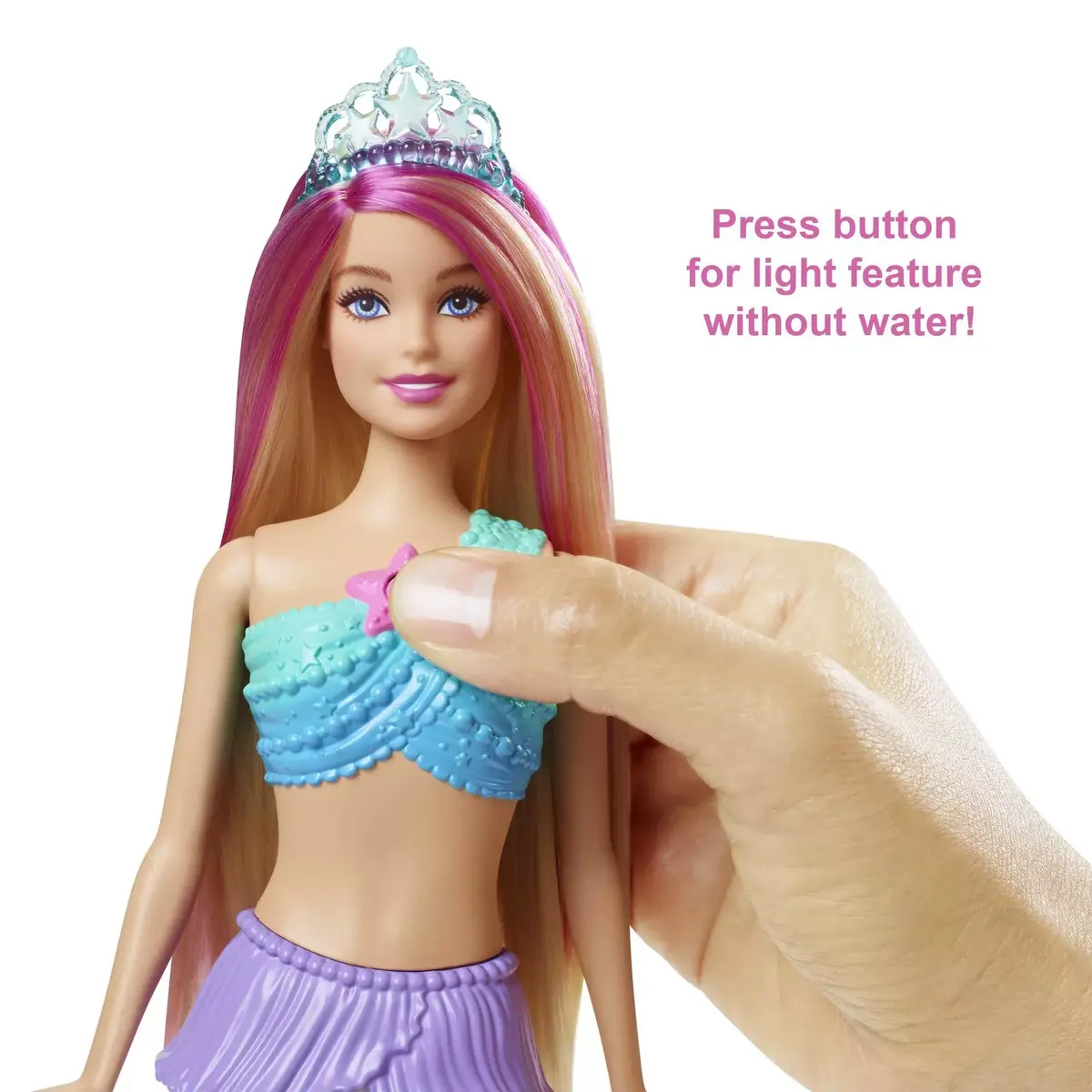 Modes lelle Barbie Dreamtopia Twinkle Lights Mermaid Doll Photo 4