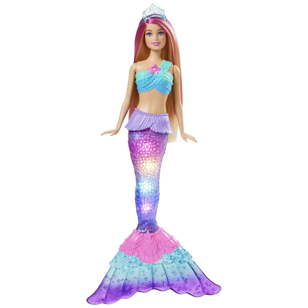 Modes lelle Barbie Dreamtopia Twinkle Lights Mermaid Doll Photo 6