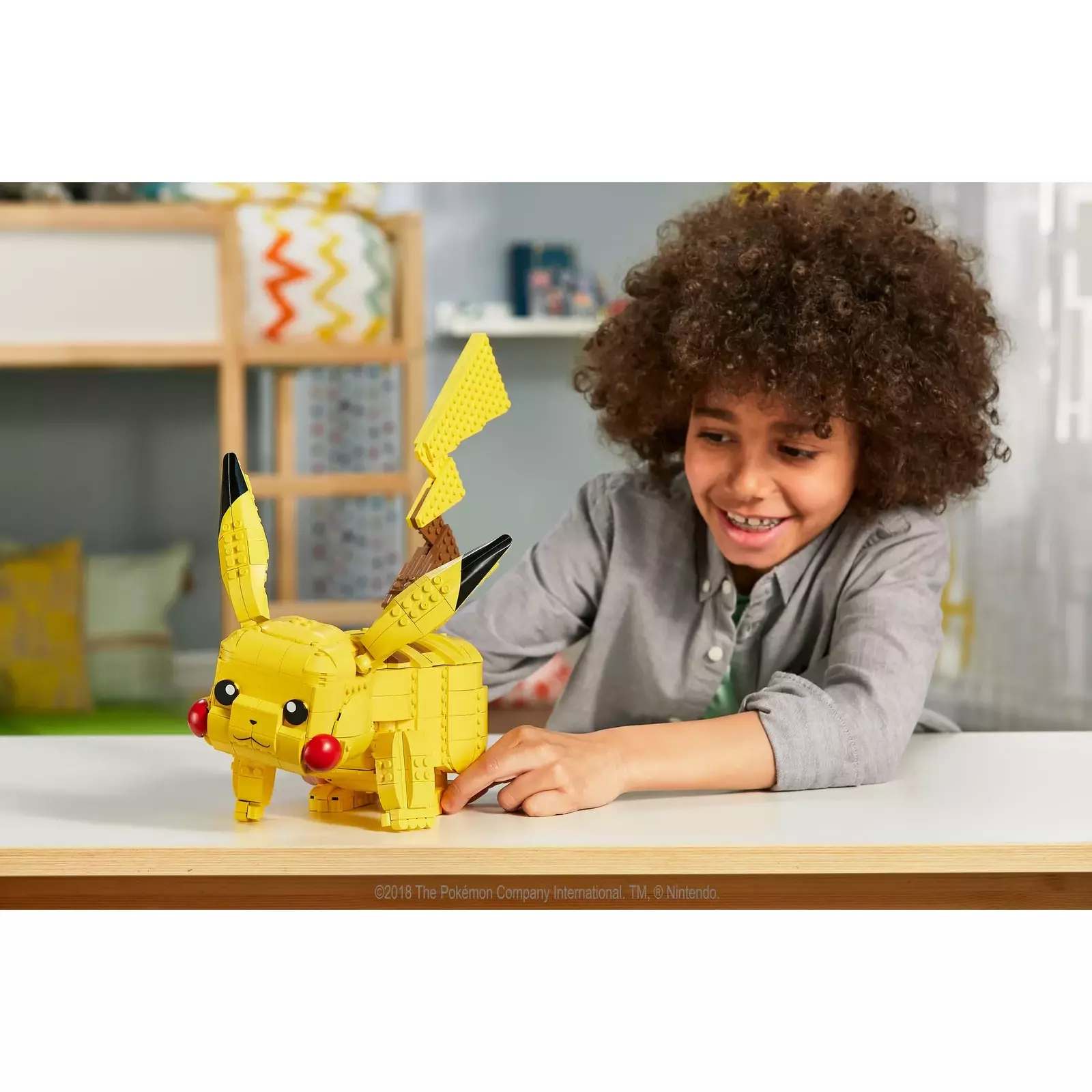 Mega Construx Pokemon Jumbo Pikachu Construction Set