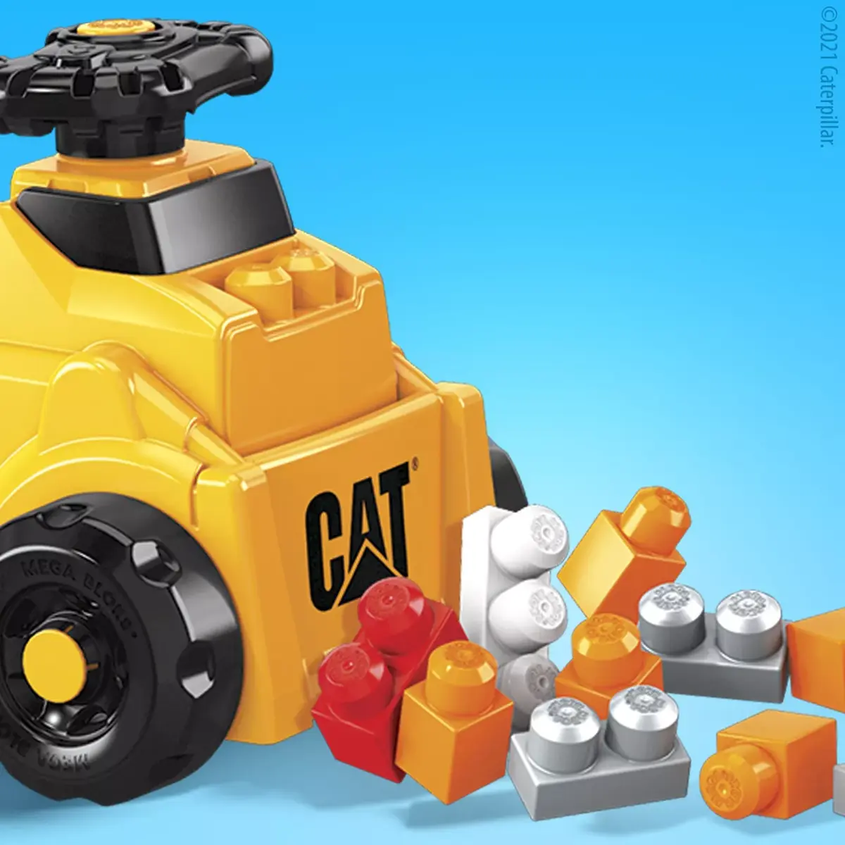 Mega Bloks MEGA BLOKS CAT Build ‘n Play каталка Photo 12
