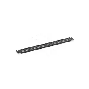 TRITON 19" Záslepka 1U Perforovaná Ovál 36 x 6 mm Černá RAB-PD-X53-X1