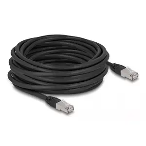 Network Cable DeLOCK RJ45 Cat.6A 10m Black