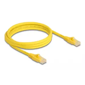 Network Cable DeLOCK RJ45 Cable Cat.6A U/UTP 2m Yellow