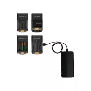 Универсальное зарядное устройство для камер 2-Power UDC5001A-RPUK Lithium-Ion NiMH AA AAA