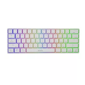 GENESIS Thor 660 klaviatūra Gaming USB Bluetooth QWERTY 61 taustiņš Balta