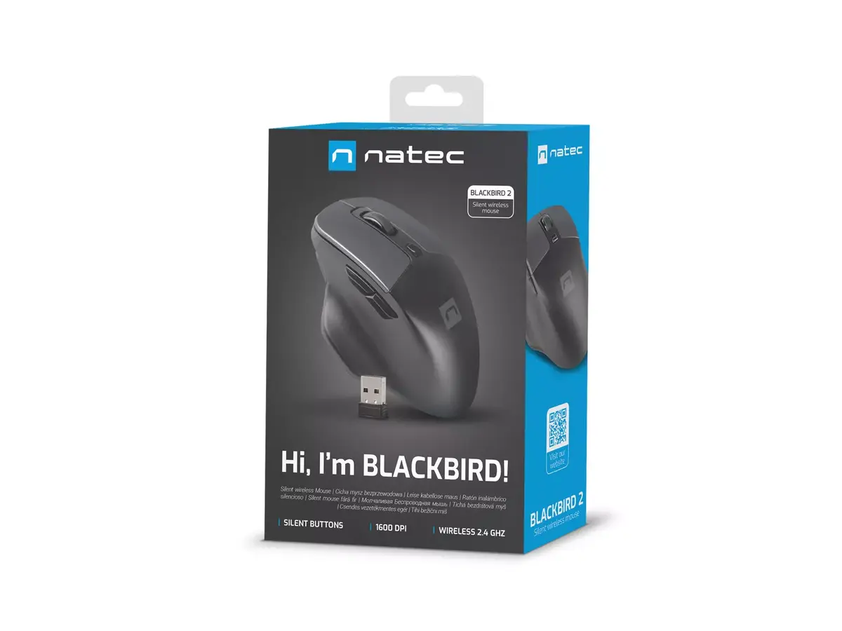 NATEC BlackBird 2 RF wireless mouse Photo 6