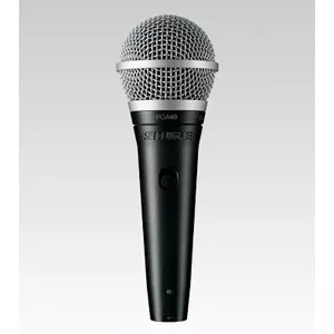 Shure PGA48-XLR Черный, Металлический Эстрадный/исполнительский микрофон