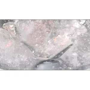 Crushes ice into fine pieces in just 45 seconds**