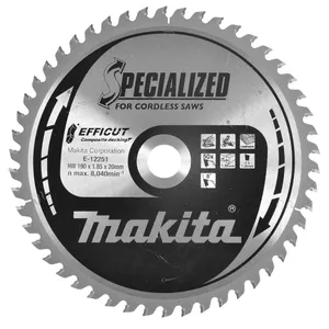 Ripu zāģis Makita E-12251 19 cm Plastikai Koksnei