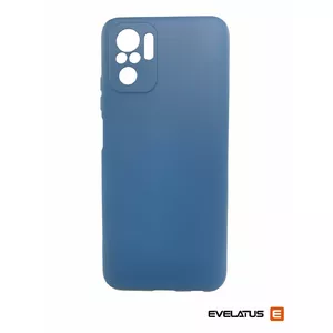 Soft Touch TPU Case Evelatus for Xiaomi Note 10 / Note 10S, Navy Blue, slim protective cover