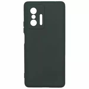 Защитный чехол Evelatus Nano Silicone для Xiaomi 11T / 11T Pro — Soft Touch TPU, тёмно-зелёный