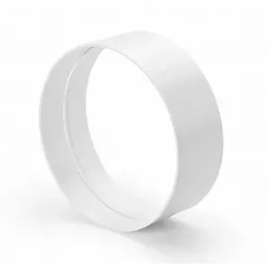 Katlēta daļa Silverline 4052017 Balta PVC 1 gab.
