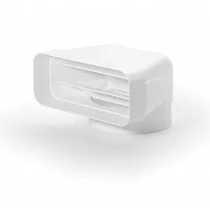 Apaļš plakans 90 Silverline Balts PVC 1 gab.