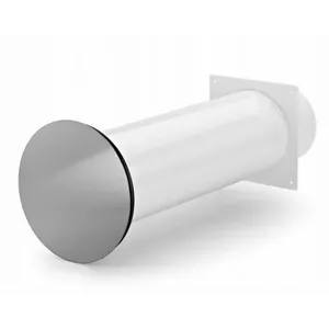 Ventilācijas kanāla piederums Silverline 4043040 Balts 15cm