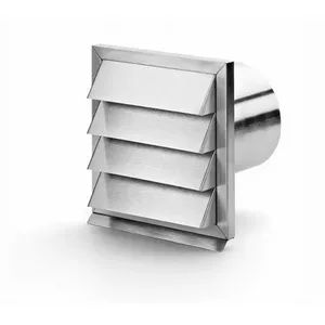 Ventilācijas kanālu žalūzijas Silverline 4022012 Tērauda materiāls