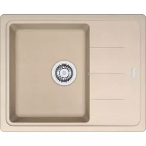 Franke sink BFG611-62 with waste, 62 x 50 cm, beige