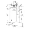 Wall-mounted FABER Cylindra/2 EV8 2EL XH890 hood Photo 2