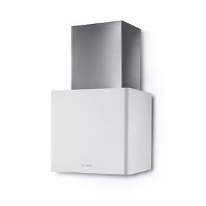 Wall-mounted extractor FABER Lithos EG6 WH Matt LED A45, white, aluminium filter, 82 kWh/y, Noise 67 dB