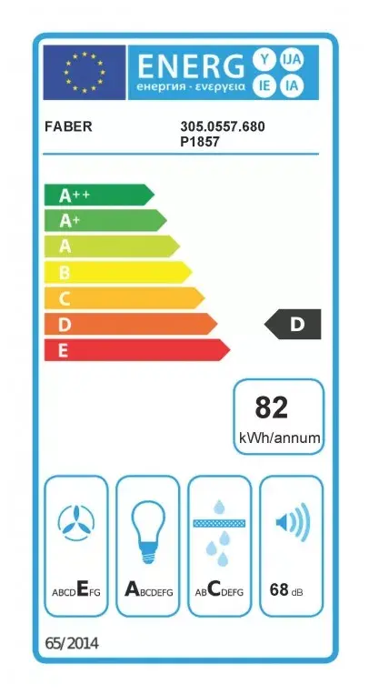 Built-in extractor FABER S.p.A. IN-NOVA SMART X A60 Photo 3