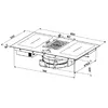 Iebūvējamā indukcijas plīts FABER S.p.A. Hob Galileo Smart A830 Photo 2