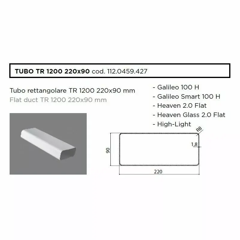 Mepamsa 112.0459.427 cooker hood part/accessory 112.0459.427 Photo 2
