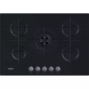 Built-in Gas Hob Whirlpool AKWL 728/NB, 5 Zones, Rotary Control