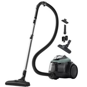 Kanistra putekļu sūcējs Electrolux EL61C2OG — bez maisiņa, 700 W, 7 m kabelis, 9 m darbības rādiuss, mazgājams filtrs, zaļš