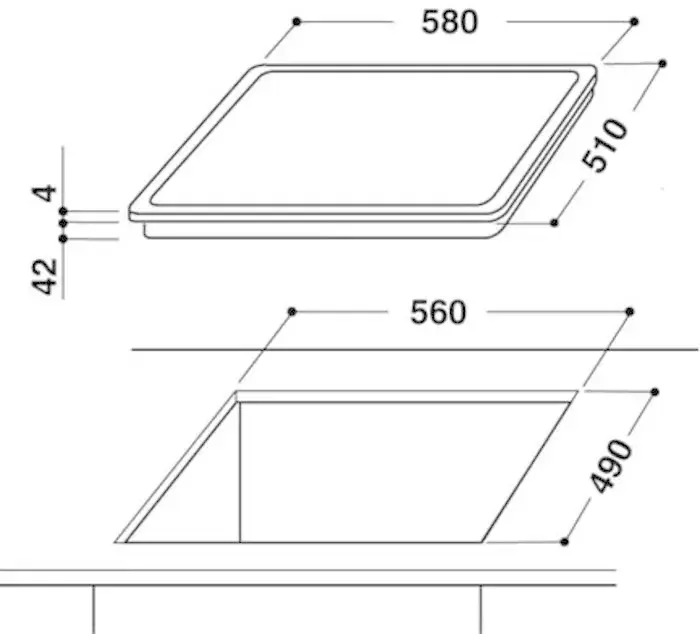 Whirlpool AKT 8190/BA Built-in Ceramic Hob Photo 2