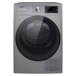 Whirlpool W7 D93SB EE сушилка для белья Отдельно стоящий Фронтальная загрузка 9 kg A++ Серебристый