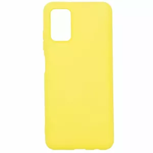 Силиконовый чехол Soft Touch Evelatus для Samsung Galaxy A03s — жёлтый