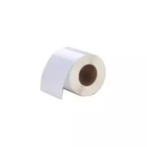 PRIMERA 2.5" Augstspīdīgas baltas etiķetes 63.5mm 1000 gab